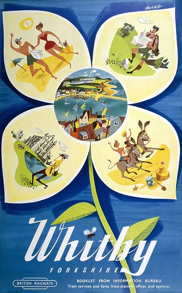 Whitby, BR poster, 1954