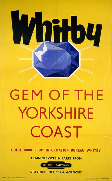 Whitby, BR poster, 1958