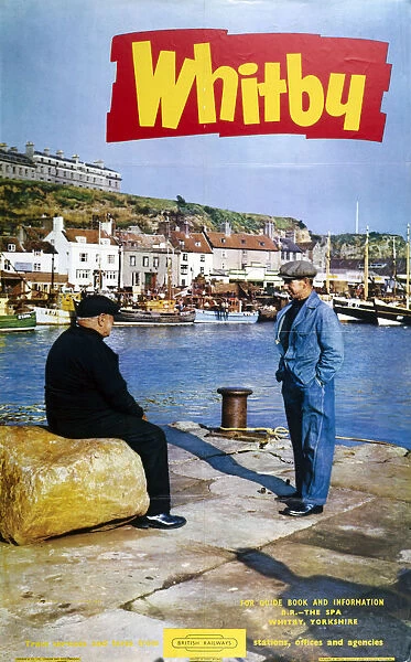 Whitby, BR poster, 1962