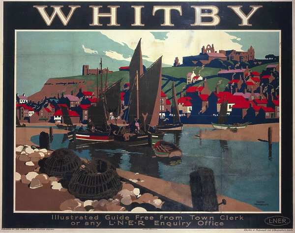 Whitby, LNER poster, 1930