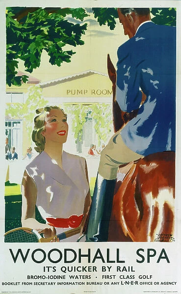 Woodhall Spa, LNER poster, 1923-1947