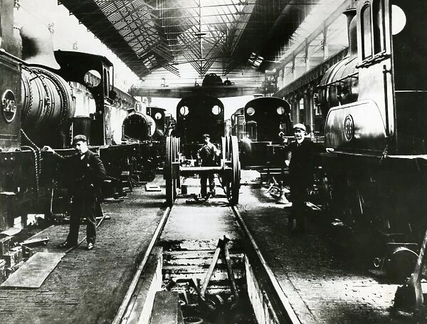 York Locomotive Works, c1908