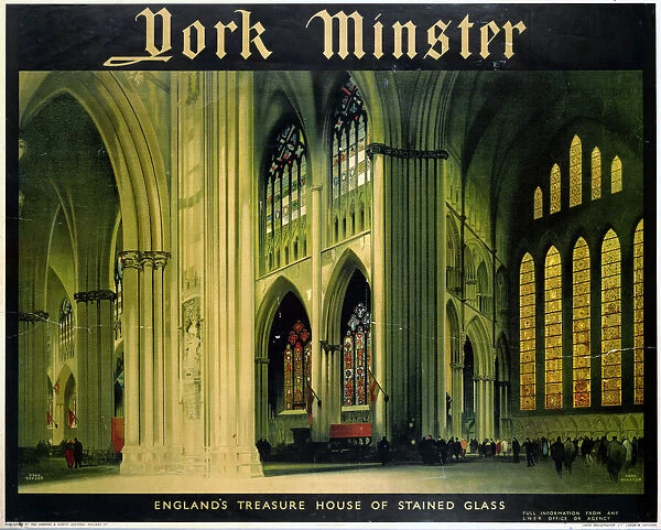 York Minster, LNER poster, 1923-1947