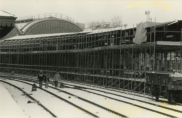 York station, January 1987