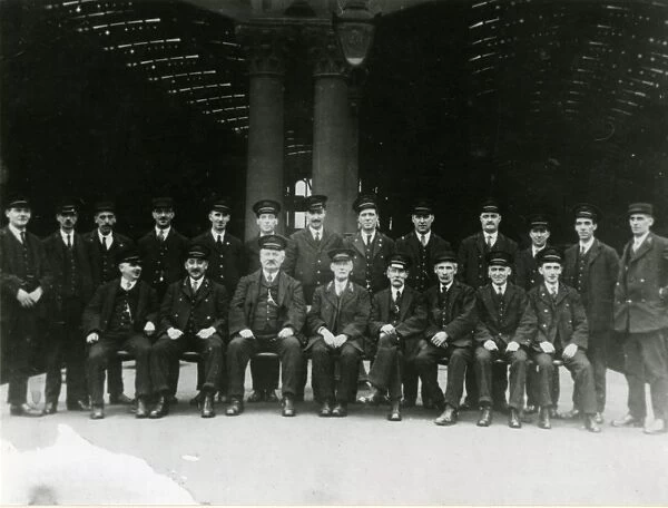 York station staff, London & North Eastern Railway
