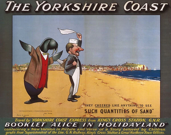 The Yorkshire Coast, GNR poster, 1910
