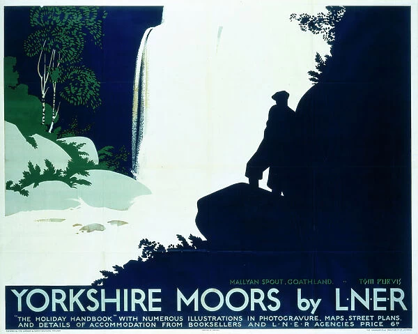 Yorkshire Moors, LNER poster, 1923-1947