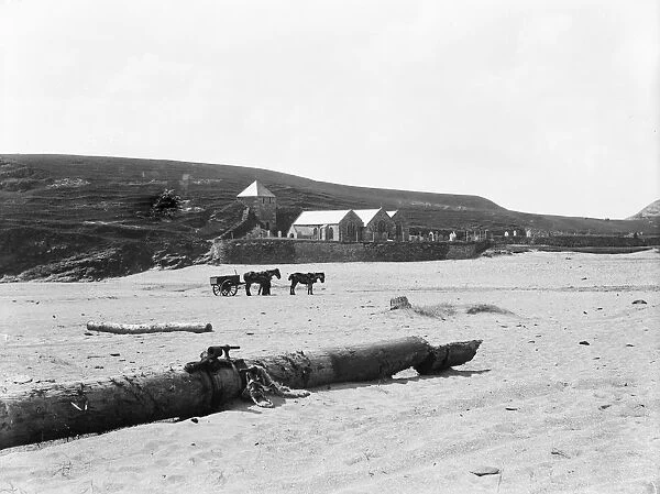 Church Cove, Gunwalloe, Cornwall. Probably early 1900s