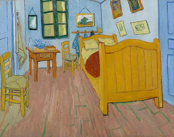 The Bedroom, 1888 (oil on canvas)