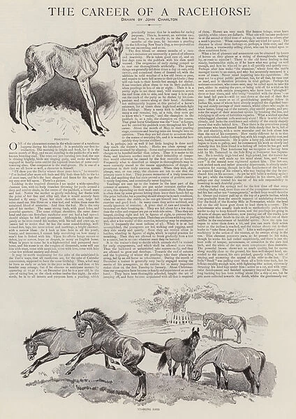 The Career of a Recehorse (engraving)