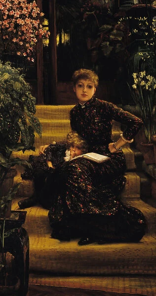 Mother and Child or The Elder Sister, c. 1881 (oil on canvas)