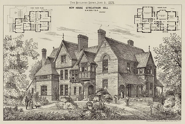New House Streatham Hill (engraving)