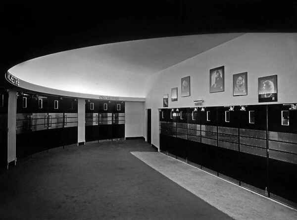 The Normandie Movie Theatre designed by Pierre de Montaut and Adrienne Gorska, Paris (b  /  w photo)