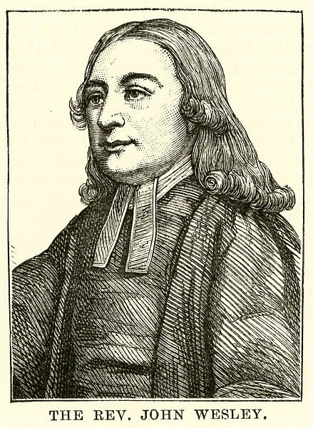 The Reverend John Wesley (engraving)