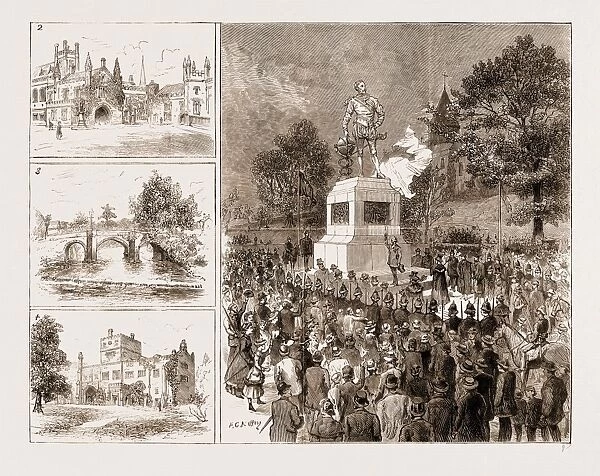 The Drake Commemoration at Tavistock, Devonshire, Uk, 1883: 1