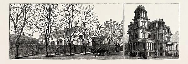 Salt Lake City, Utah, Usa: some of Brigham Youngs Houses (Left); Amelia Palace