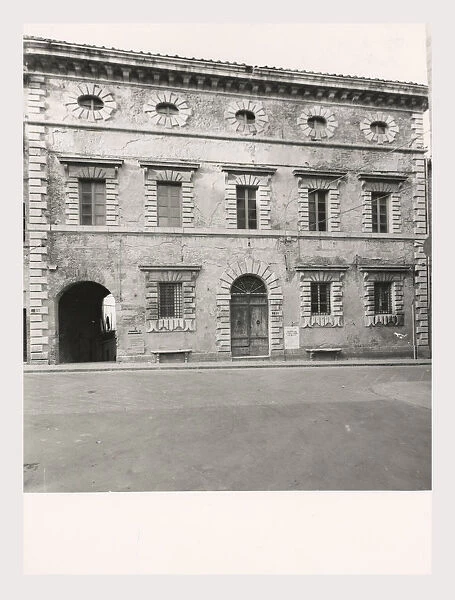Tuscany Siena Radicondoli Palazzo del Municipio