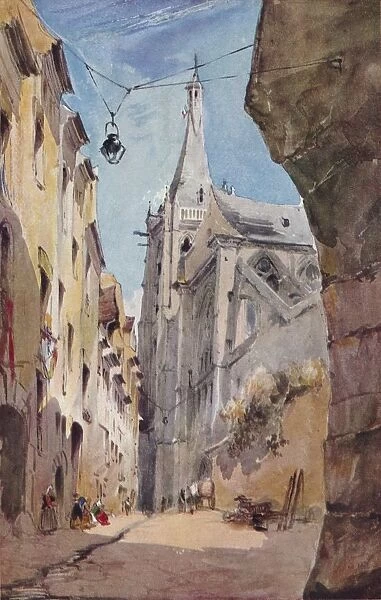 The Church of St. Severin, Paris, 1831, (1930). Creator: James Holland