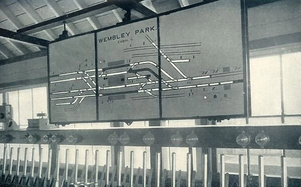Illuminated Diagram of Signals, 1922. Creator: Unknown