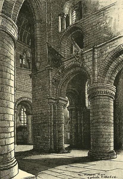 Part of the Nave, Carlisle Cathedral, 1898. Creator: Unknown