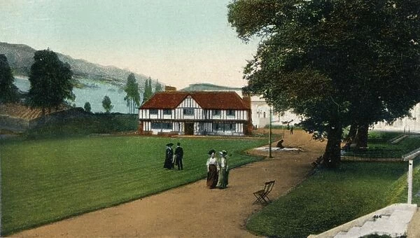 Old English Garden, Imperial International Exhibition, London, 1909