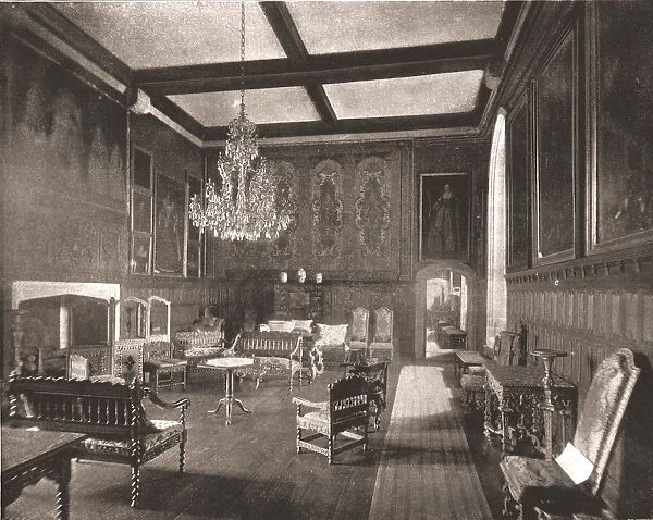 Queen Elizabeths Room in Penshurst Place, Kent, 1894. Creator: Unknown