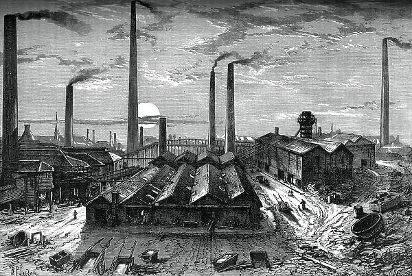 The St Rollox chemical works, Glasgow, c1880