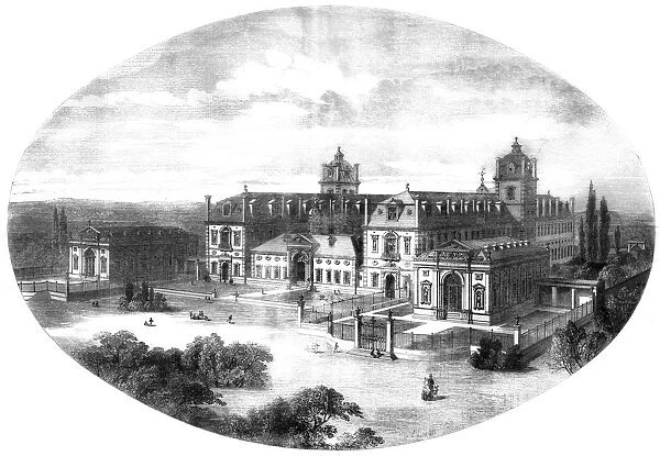Wellington College, Berkshire, 1855