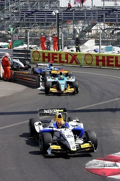GP2 Series: Diego Nunes DPR: GP2 Series, Rd 3, Race 1, Monte-Carlo, Monaco, Friday 23 May 2008