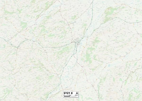 Powys SY21 8 Map