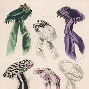 Bonnets & Hats 1860S