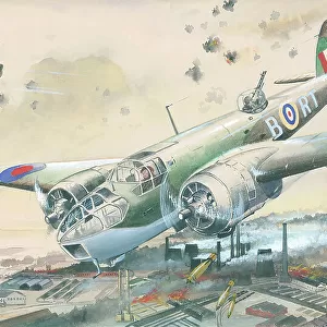 Bristol Blenheims, WWII aircraft