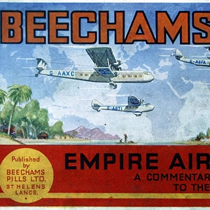 Brochure for Beechams Pills - Empire Air Tour