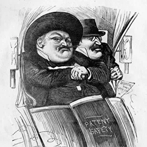 Caricature of John Corlett of The Sporting Times
