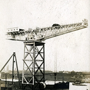 Dockside Crane built by North East Marine Engineering, Sunde
