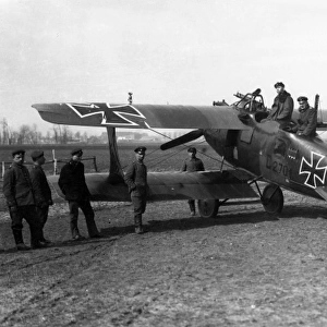German Roland C. II biplane, WW1
