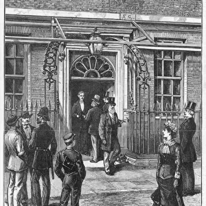 Gladstones illness, Downing Street, 1880
