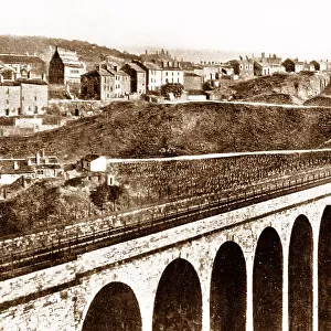 Huddersfield Lockwood Railway Viaduct early 1900s