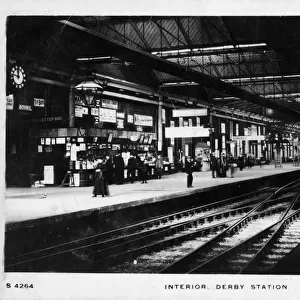 The Interior of Derby Station