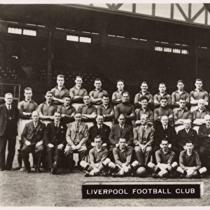 Liverpool FC football team 1936