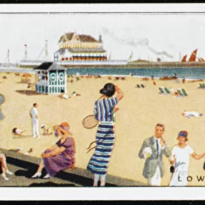 Lowestoft - 1920s cigarette card