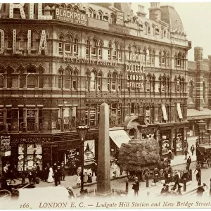 Ludgate Hill Station and New Bridge Street