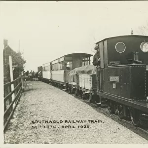Narrow Gauge Railway Station, Southwold, Halesworth, Waveney, Suffolk, England