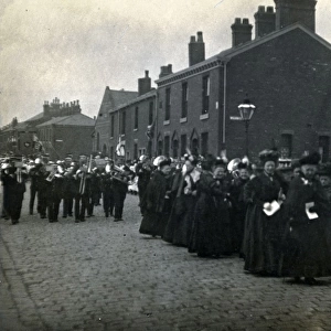 Procession, Hurst, Lancashire