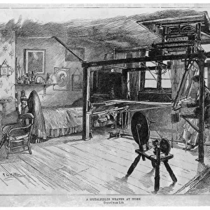 Silk Weaver 1855