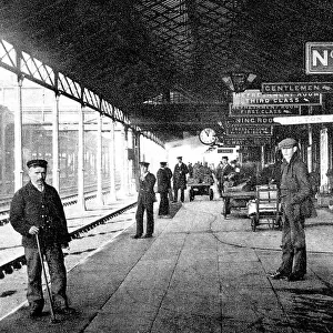 Stafford Railway Station early 1900s