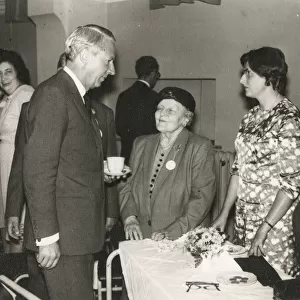 Ted Heath at a Conservative Party event