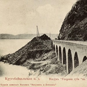 Viaduct on the The Circum-Baikal Railway