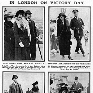 Victory Day in London, 1918, WW1
