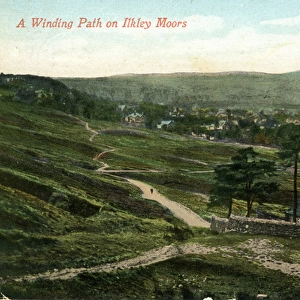 Winding Path, Ilkley Moors, Ilkley, Yorkshire